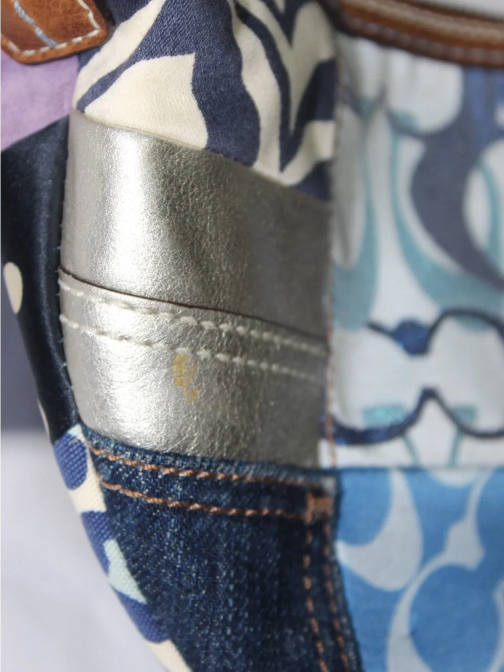 Coach Patchwork Crescent Y2K Bag
